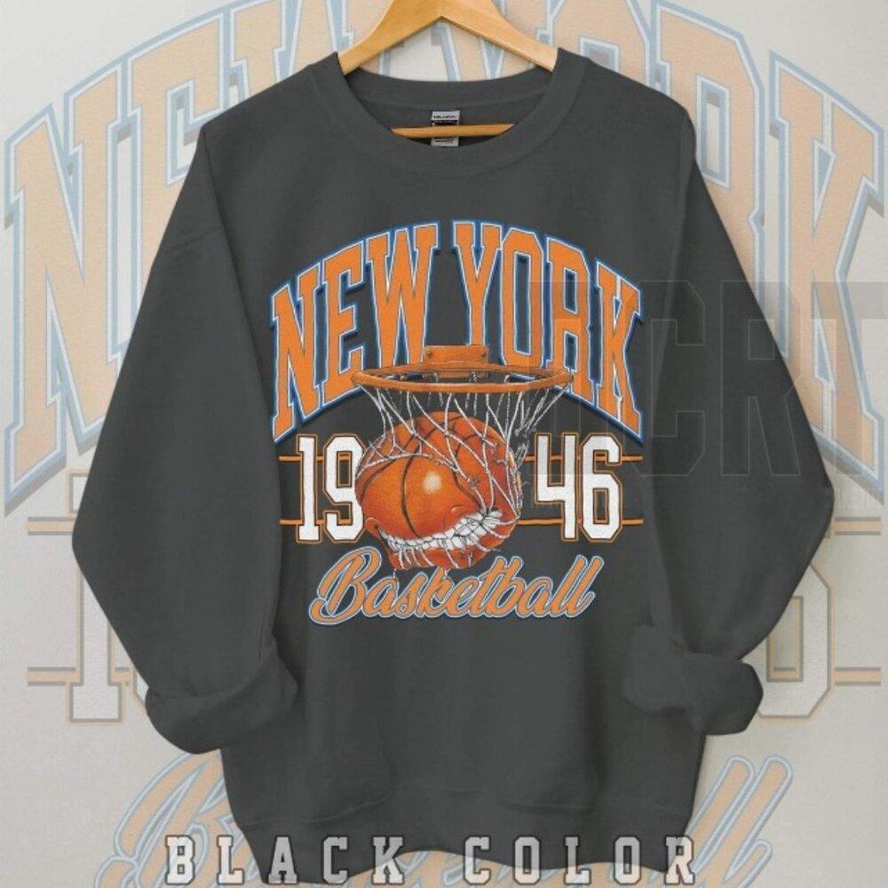 1946 New York Knicks Basketball Unisex Crewneck Sweatshirt